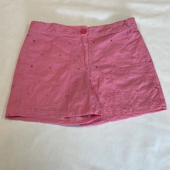 Janie and Jack Other - JANIE AND JACK • girls size 10 • pink eyelet shorts
